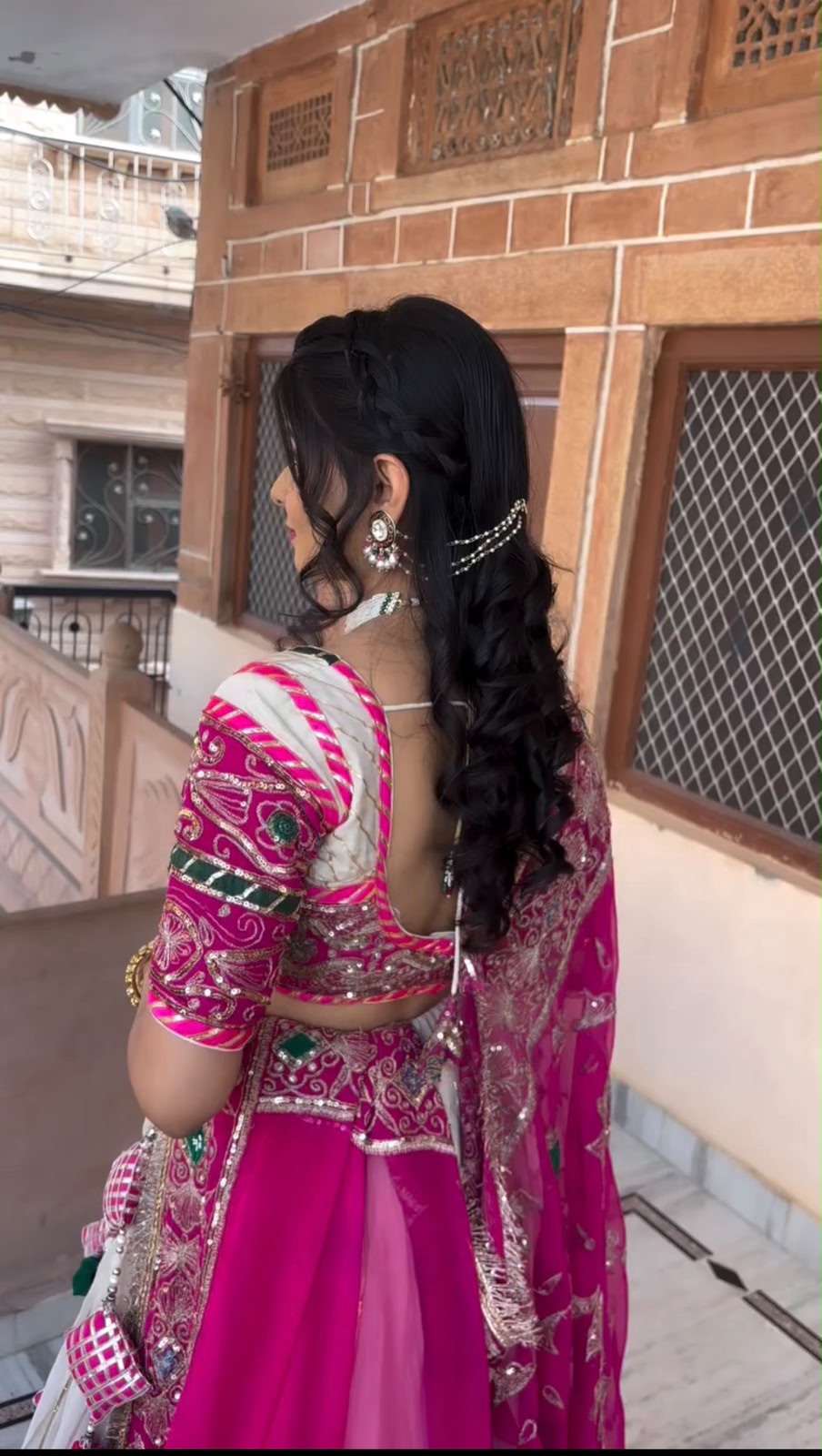 Navratri Special Roman Silk Lehenga Choli with 6 Meter Big Flair, Heavy Embroidery & Sequin Work